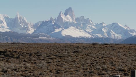 the beautiful vistas of patagonia in the region called fitzroy