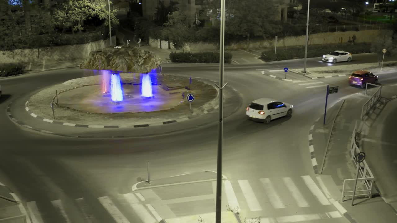 noche en la ciudad - aérea