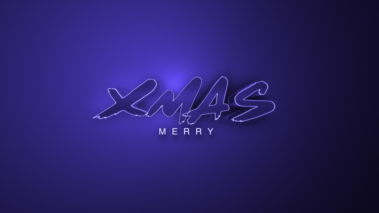 texto de feliz navidad monocromático oscuro en degradado púrpura 2