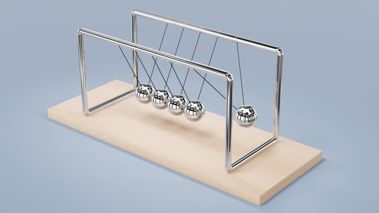 뉴턴의 요람 - 3d 애니메이션