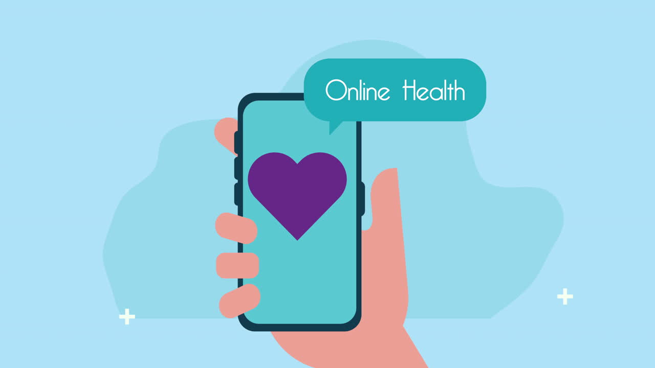 Animasi aplikasi telemedis jantung di smartphone