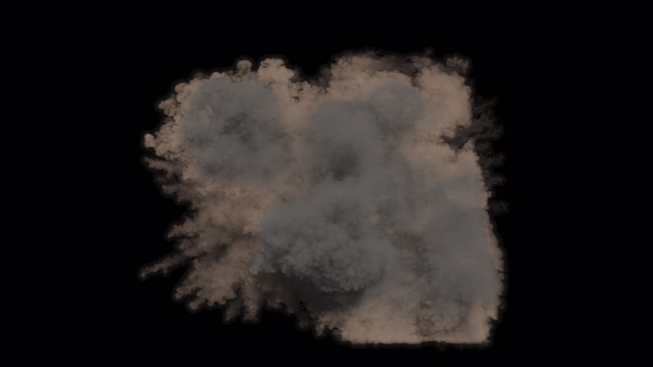 Fumo di esplosione VFX