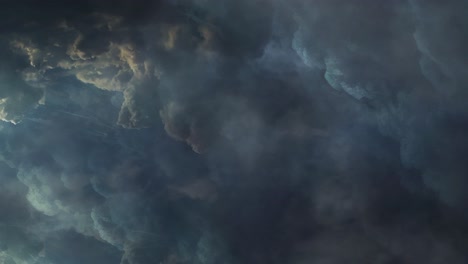 severe lightning storm unleashed, clouds background
