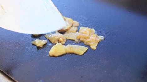 a person grills chicken pieces close up shot,insert shot