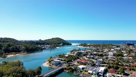 beautiful burleigh hill on the southern gold coast in queensland australia