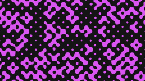a visually appealing pattern comprising purple and black dots on a sleek black backdrop. ideal for a website or app as a distinctive and stylish background or wallpaper