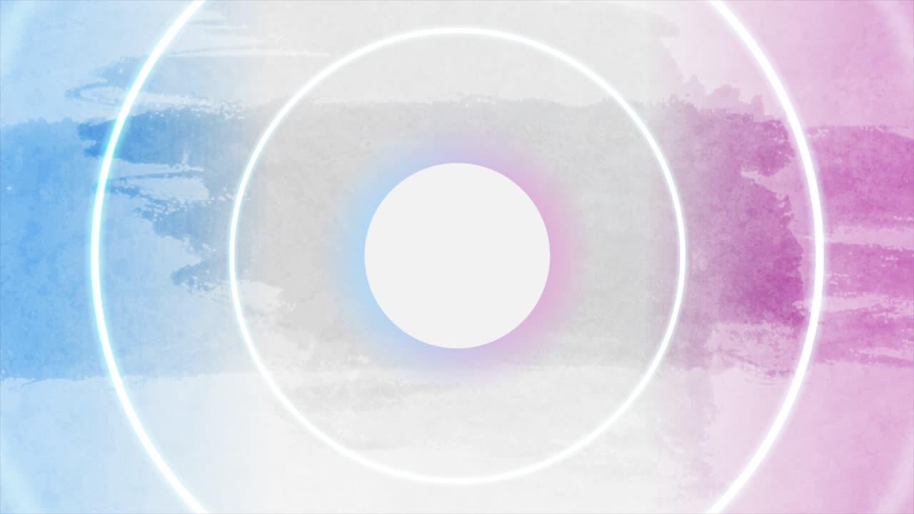 파란색, 분홍색, 그런지, 파스텔 모션 배경, 네온 서클