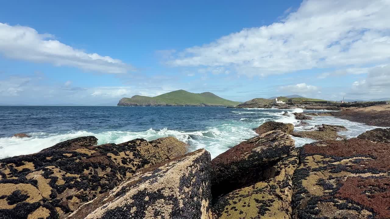 Irlanda Luoghi epici Wild Atlantic Way in estate Valencia Island Kerry Paesaggi irlandesi