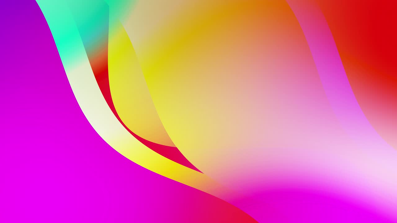 Animazione astratta con gradiente viola, loop continuo. Sfondo a onde colorate, loop continuo, movimento 4K.