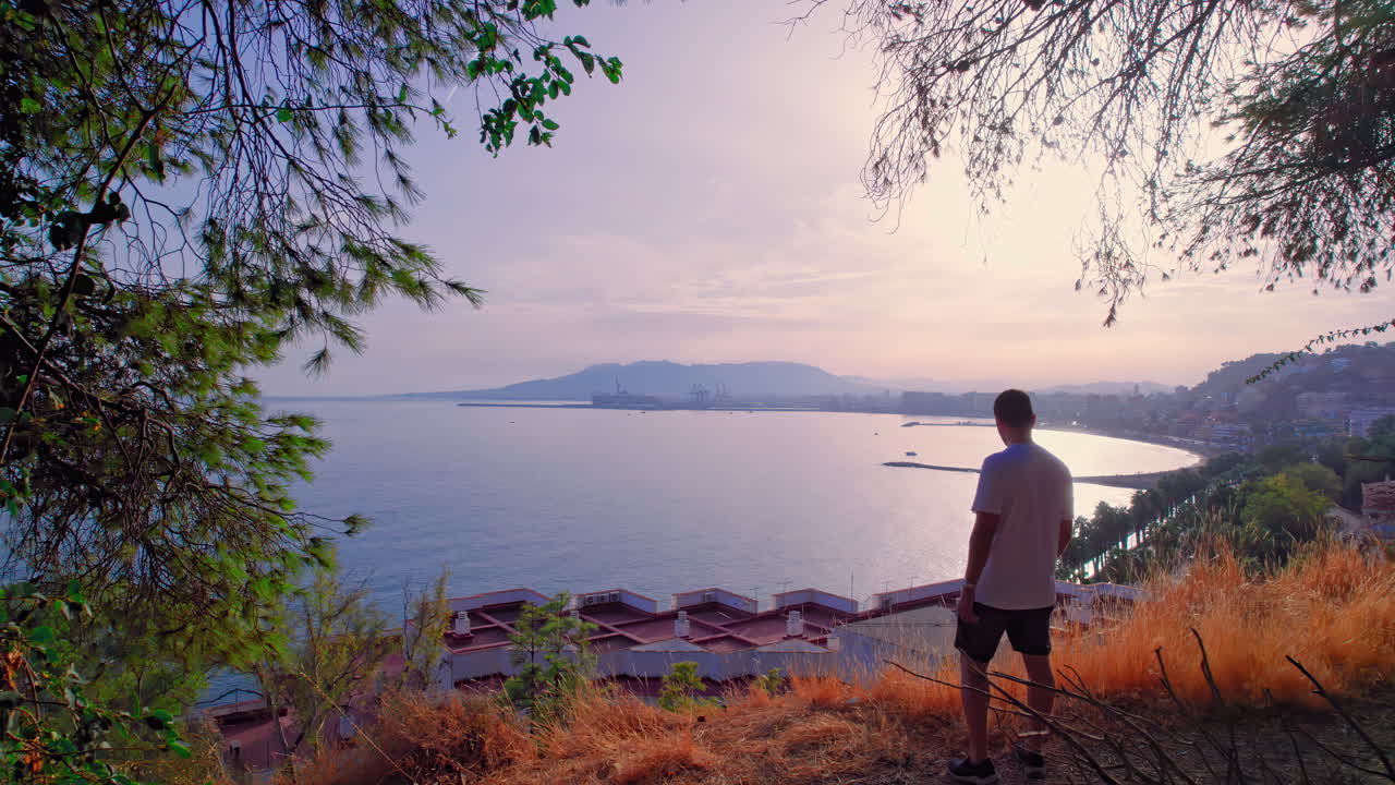 Eastern side of Malaga, Spain