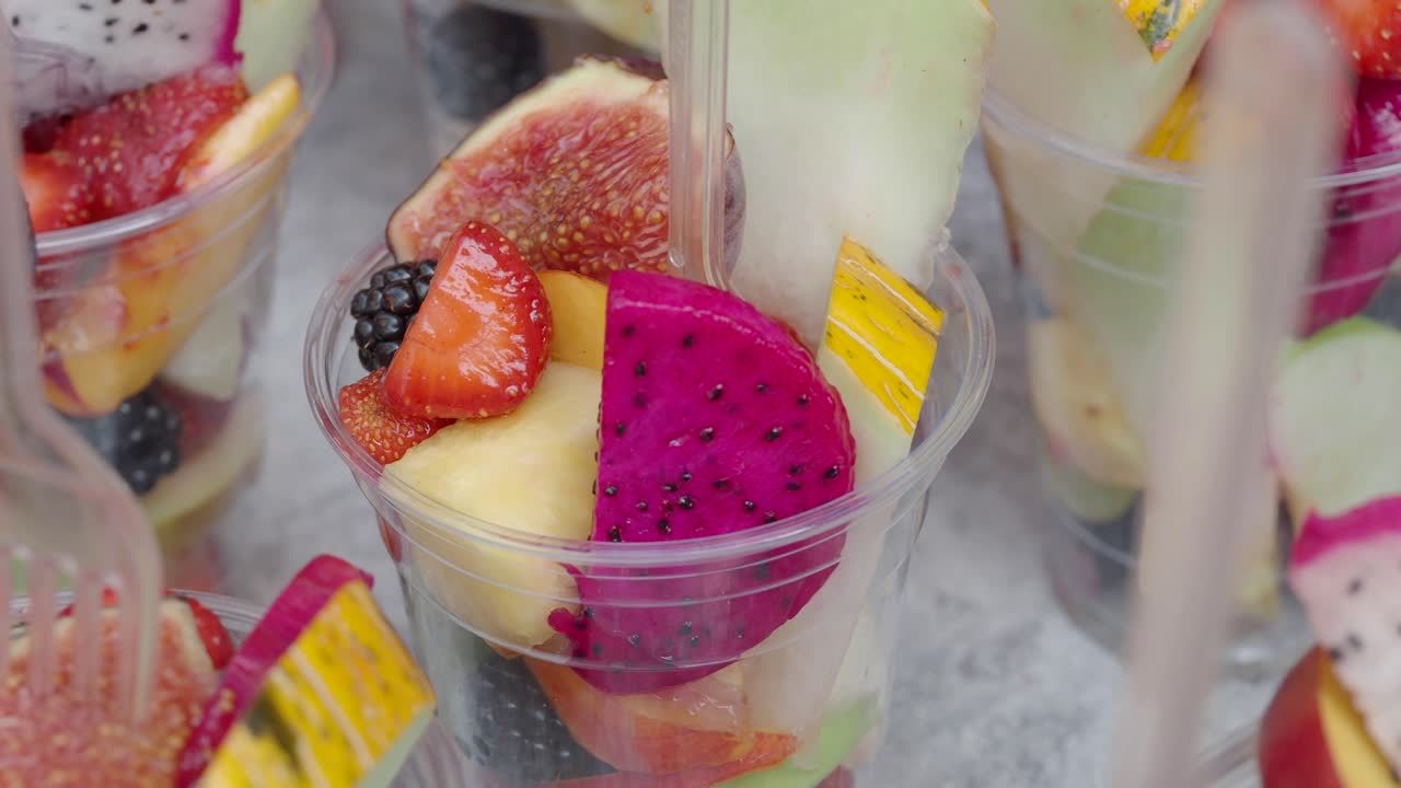 Assorted Fruit Salad Cups