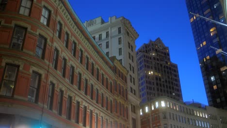 Cinematic-View-Of-Boston-North-End-Cityscape-By-Night