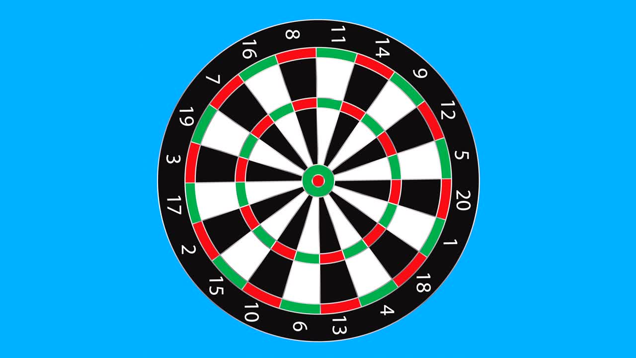 다드보드 회전 배경 블루 스크린