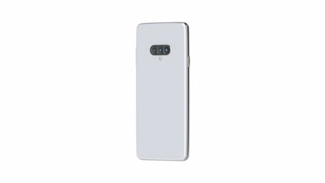 smartphone with green screen