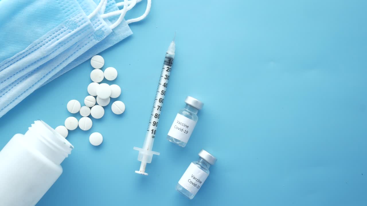 Covid-19 Vaccines, Syringes, and Medications