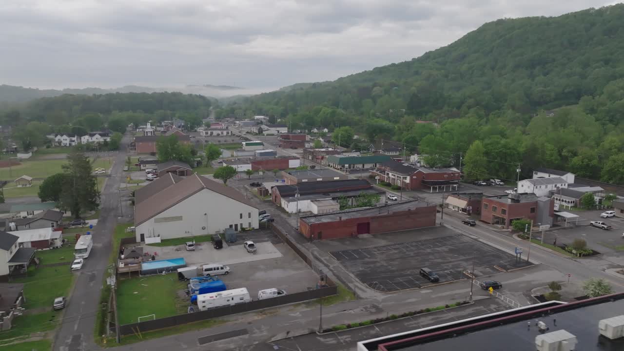 Aerial Rocky Top Tennessee Spin