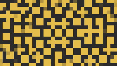 gradient yellow pixels pattern