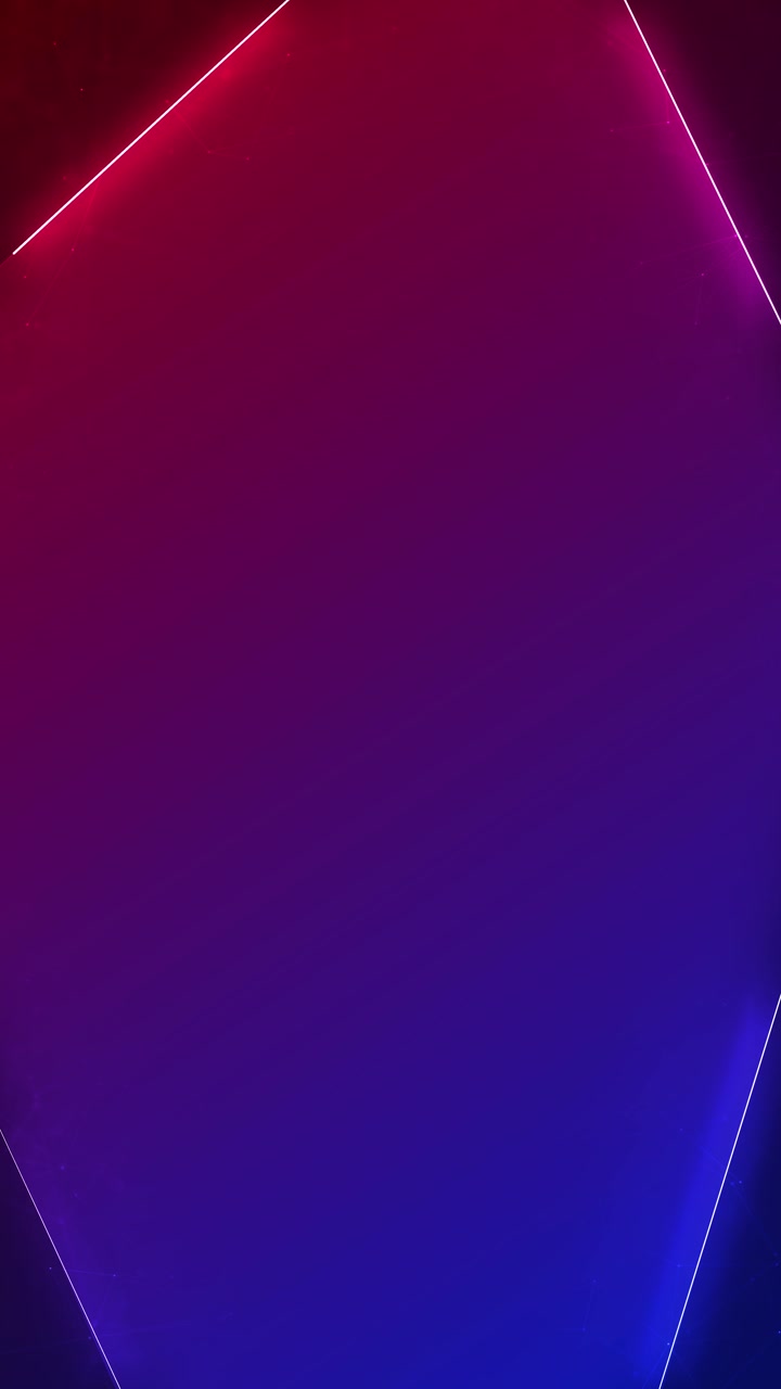 Red blue gradient polygon background with glowing border lines soft network texture and empty