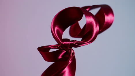 red ribbon bow