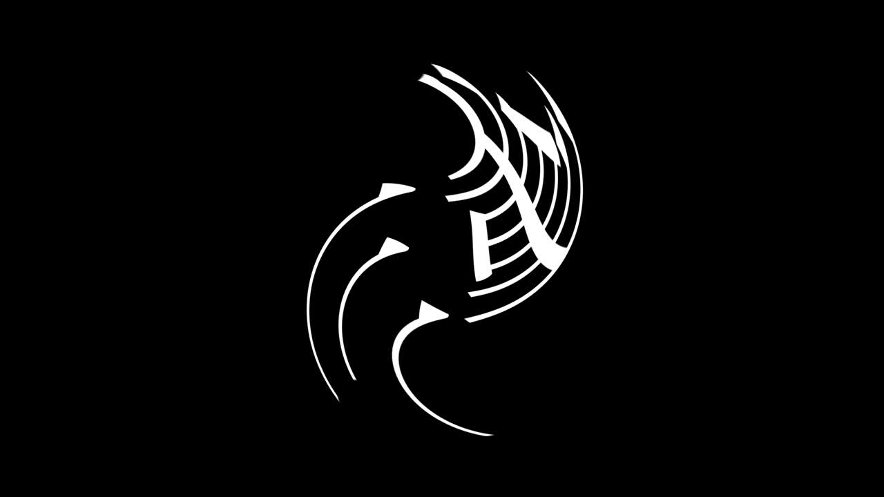 japón mie kanji texto japonés animación gráficos en movimiento