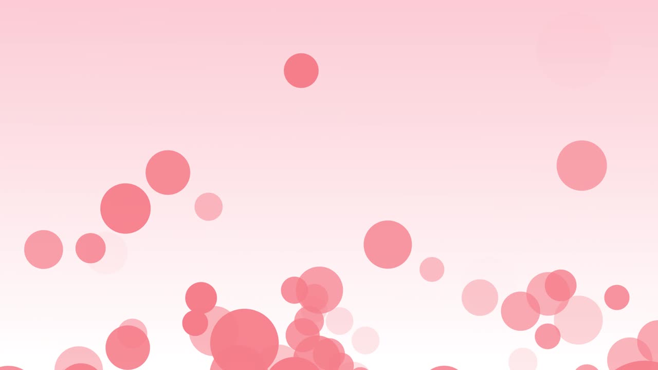 부드러운 움직이는 입자 - 빨간 4k 비디오