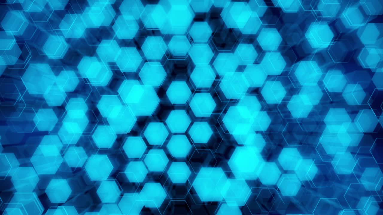 fondo hexagonal abstracto