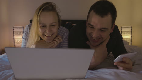 he choosing to watch film with wife