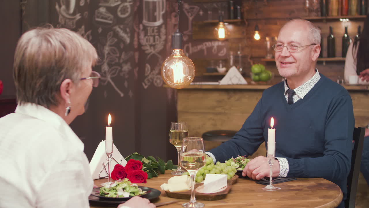 Romantic Dinner for Elderly Couple