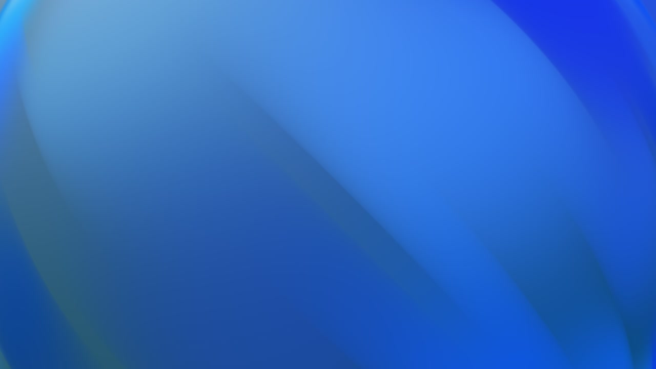 esfera giratoria de color azul.