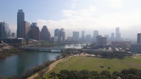 An-awe-inspiring-view-of-the-city's-many-parks-and-green-spaces,-offering-a-peaceful-escape-from-the-urban-landscape