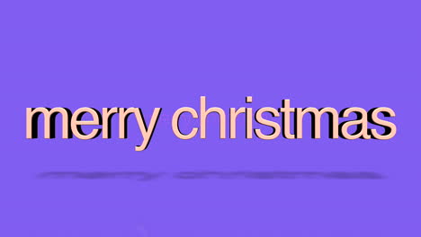 Rodando-Texto-De-Feliz-Navidad-En-Gradiente-Púrpura