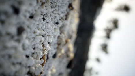 vertikale ansicht des popcornstrandes oder der playa del bajo de la burra der insel fuerteventura berühmte reisezielattraktion für touristen auf den kanarischen inseln spaniens