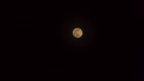 luna llena en el cielo nocturno
