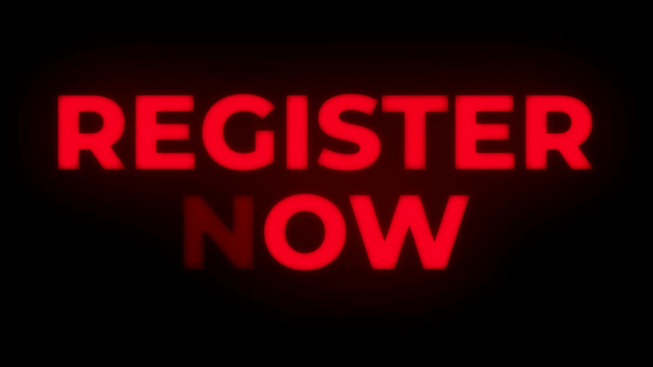 ahora registre el texto parpadeando en el bucle promocional de la pantalla.