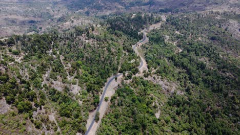 Aerial-drone-view-of-the-West-pokot-chapalleria-mountains--kenya