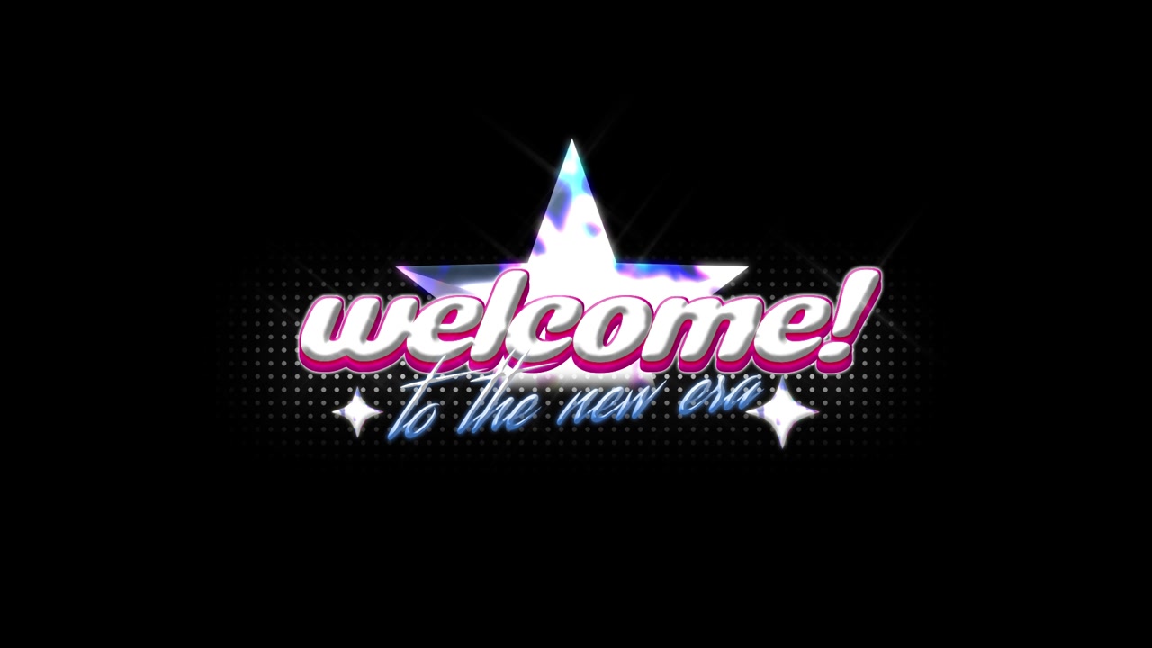 Animated Welcome to the New Era Graphic with Star Icon