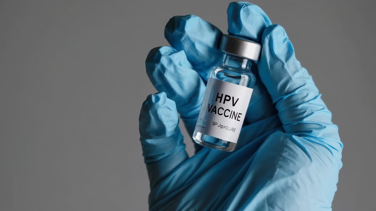 HPV Vaccine in Hand