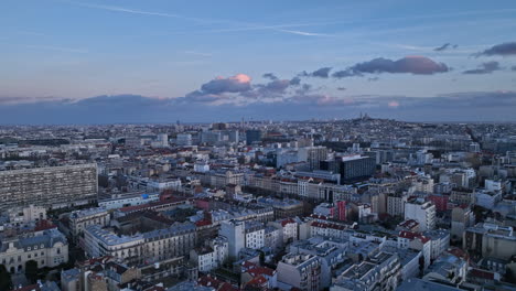 clichy from the sky: a mosaic of parisian streets, parks, and local vitality.