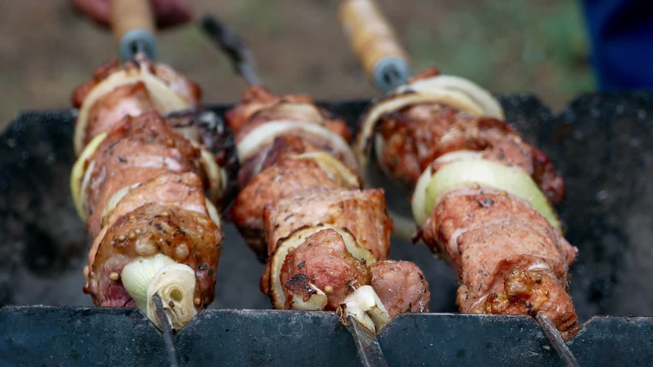 바베큐 맛있는 고기 bbq 4k