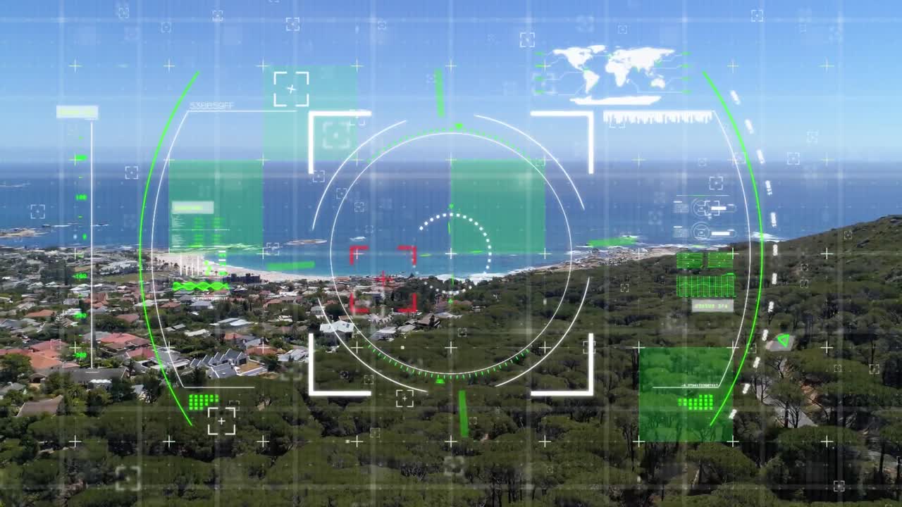 디지털 뷰파인더와 도시의 전망