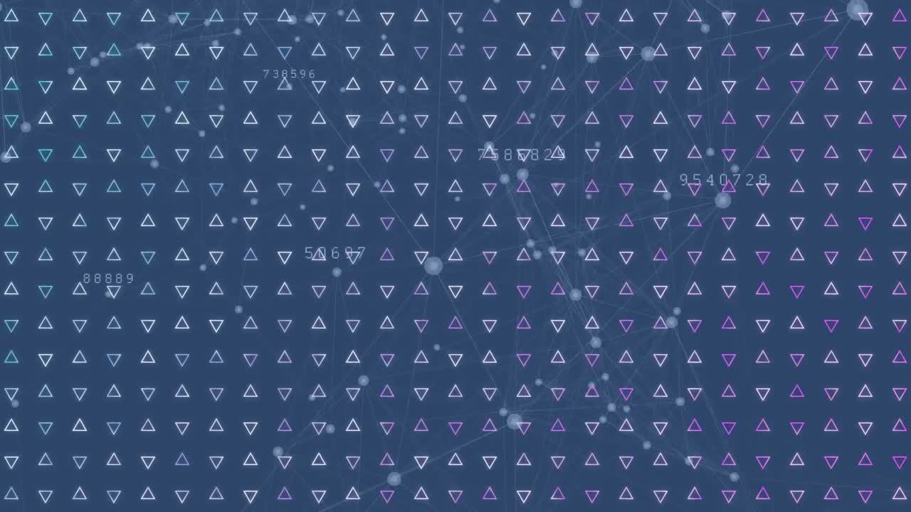 animación de formas que se mueven sobre el texto del dinero.