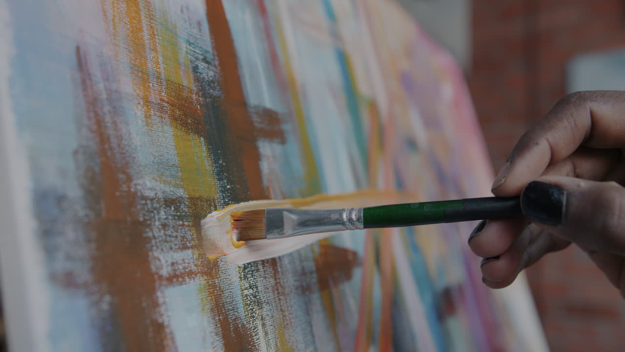 artista pintura arte abstracto