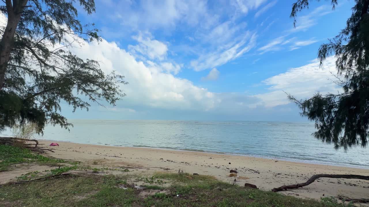 Koh Samui island virgin beach Gulf of Thailand sandy shore Southeast Asia