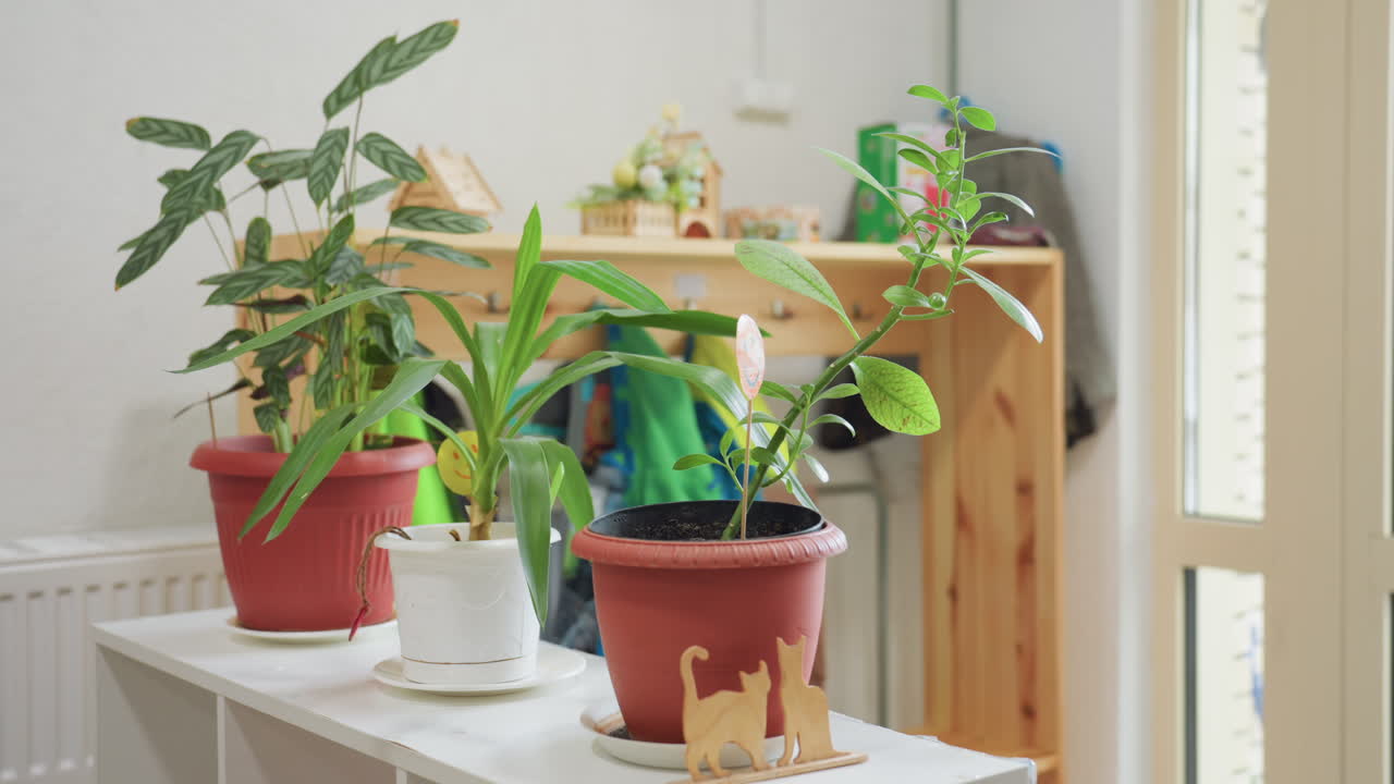 Children seated at dining table eating pasta with cutlery as one child looks around distracted while holding spoon. Other child focuses on food in calm indoor setting