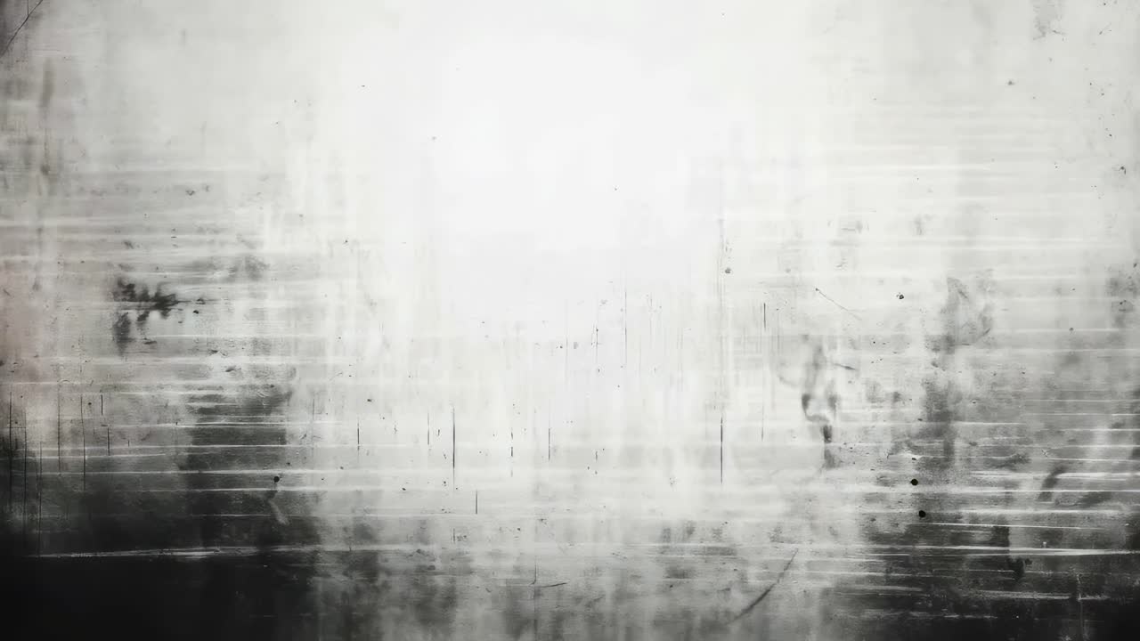 Abstract video background with a grunge texture, featuring horizontal lines and a smoky effect