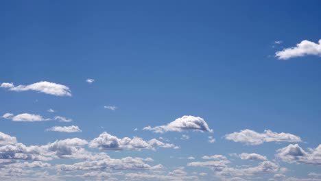 moving clouds and blue sky