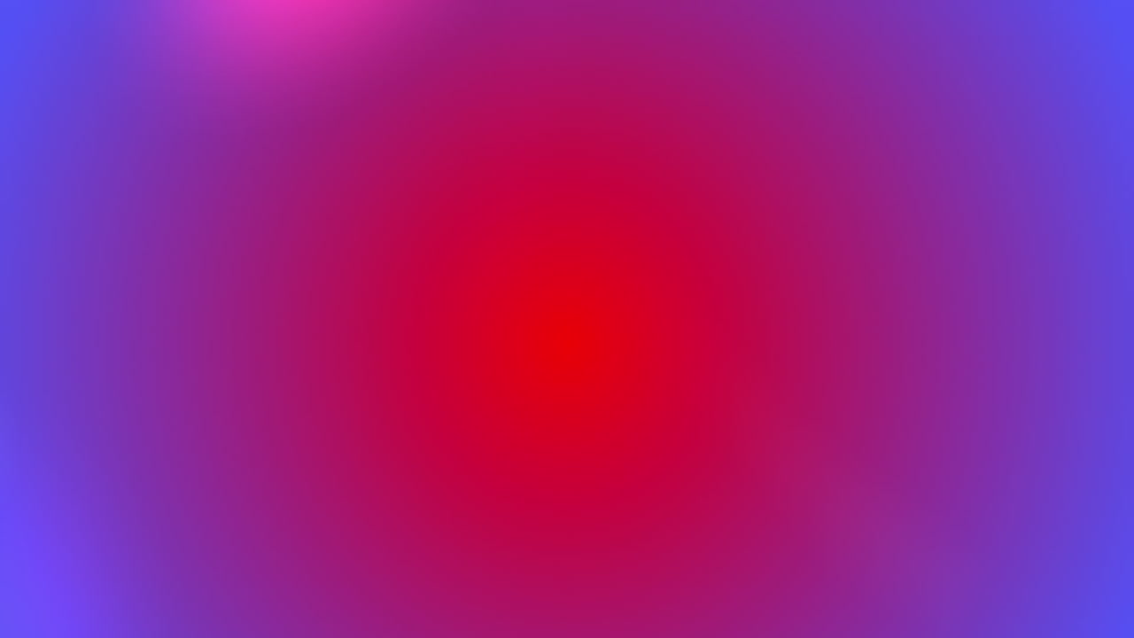 animación de destellos de lentes multicolores sobre un fondo azul