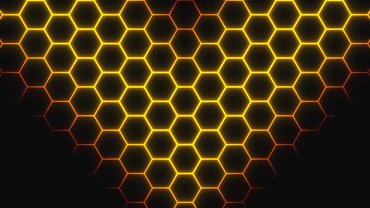 Abstract Hexagon Pattern Background
