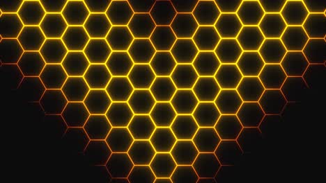 fondo de patrón hexagonal abstracto