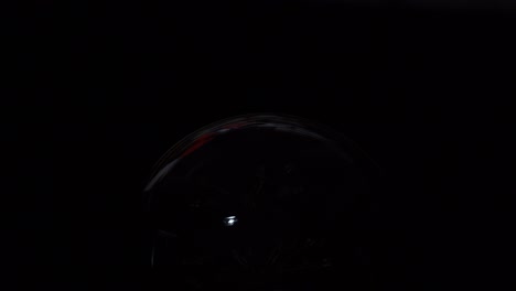 bright ideas light bulb invention or idea concept . symbol of idea. the light comes on on a black background